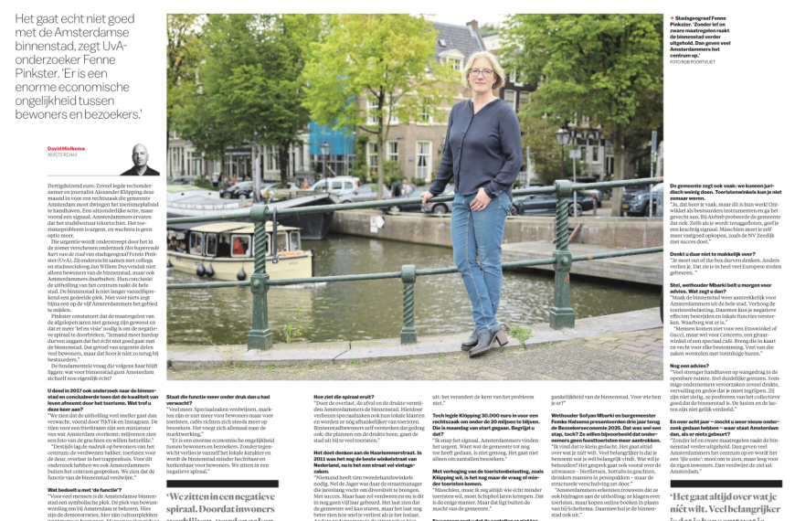 De functie van de Binnenstad verdwijnt